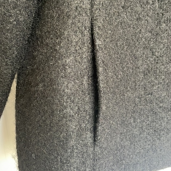 Eileen Fisher Women’s Wool Swing Coat Black M - Picture 5 of 8